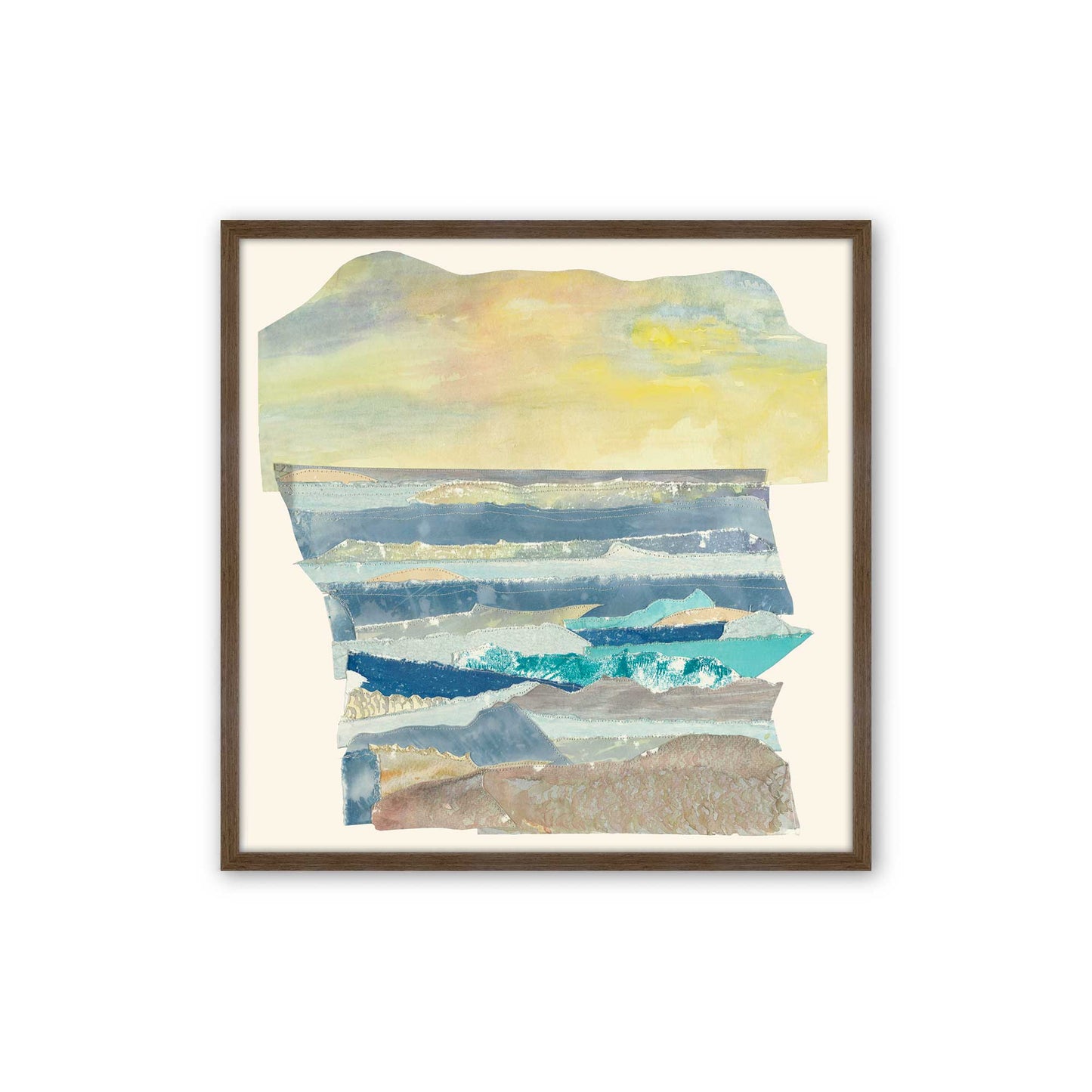 [Color:Walnut], Picture of art in a Walnut frame