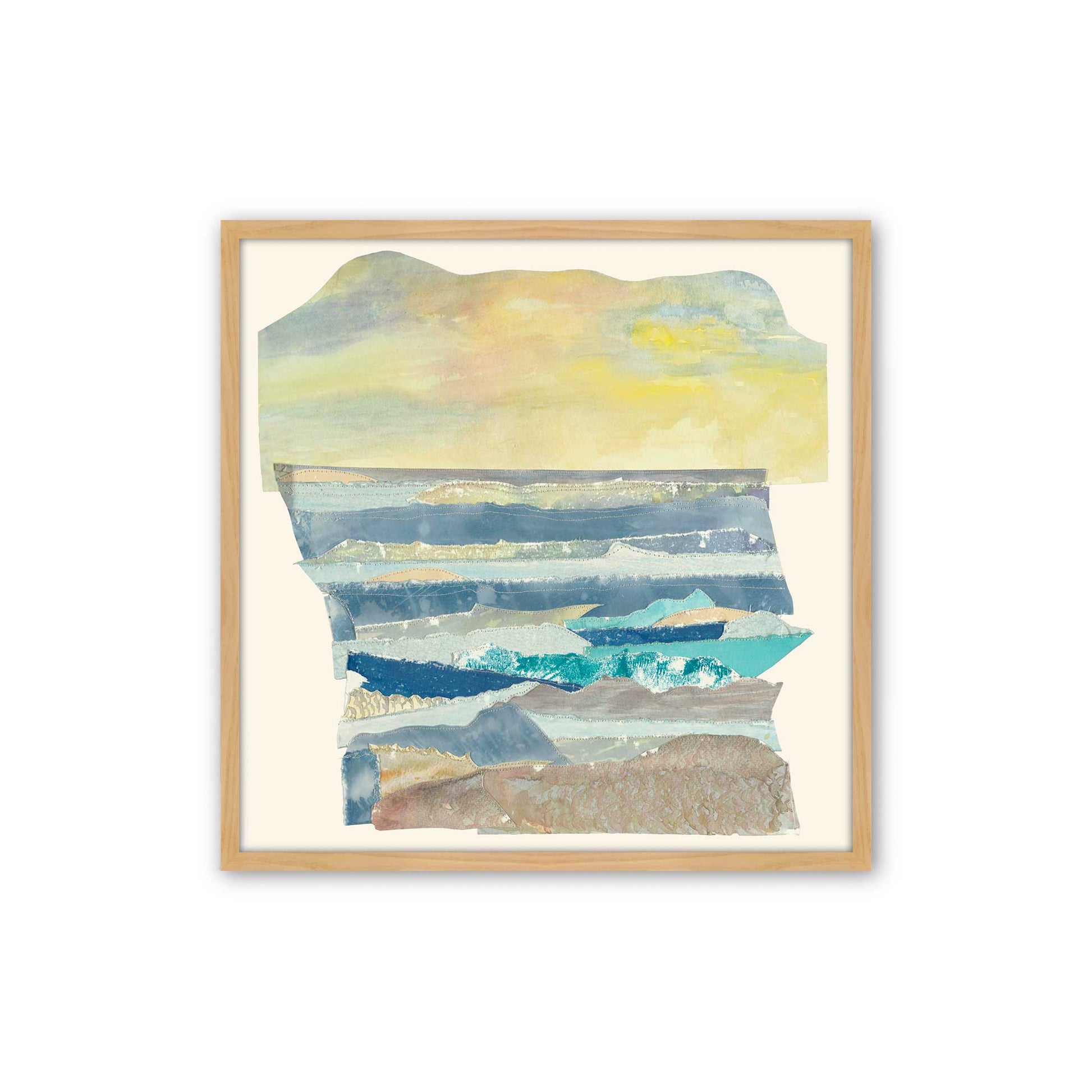 [Color:American Maple], Picture of art in a American Maple frame