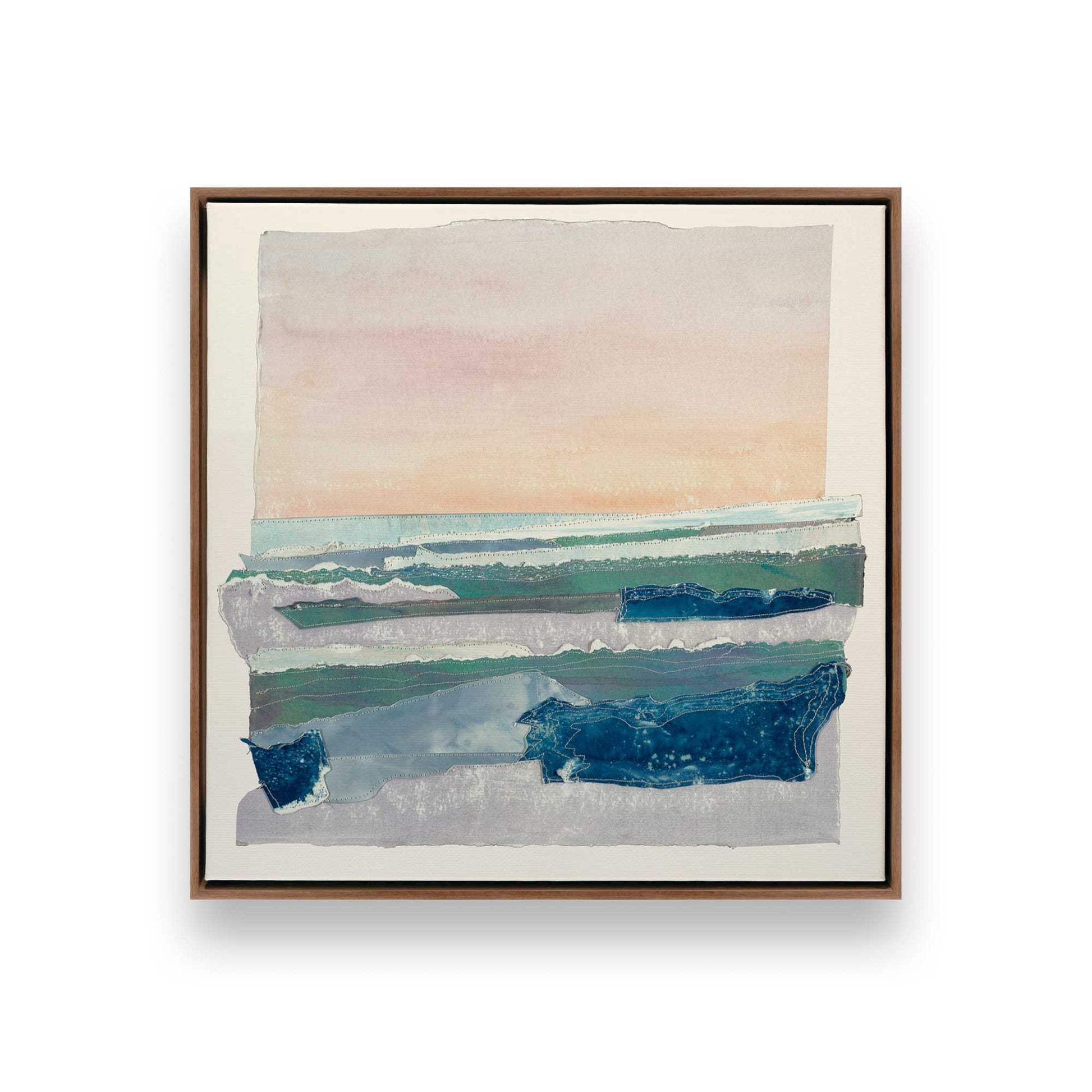 [Color:Walnut], Picture of art in a Walnut frame