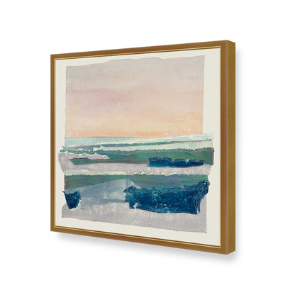 [Color:Polished Gold], Picture of art in a Polished Gold frame of the corner