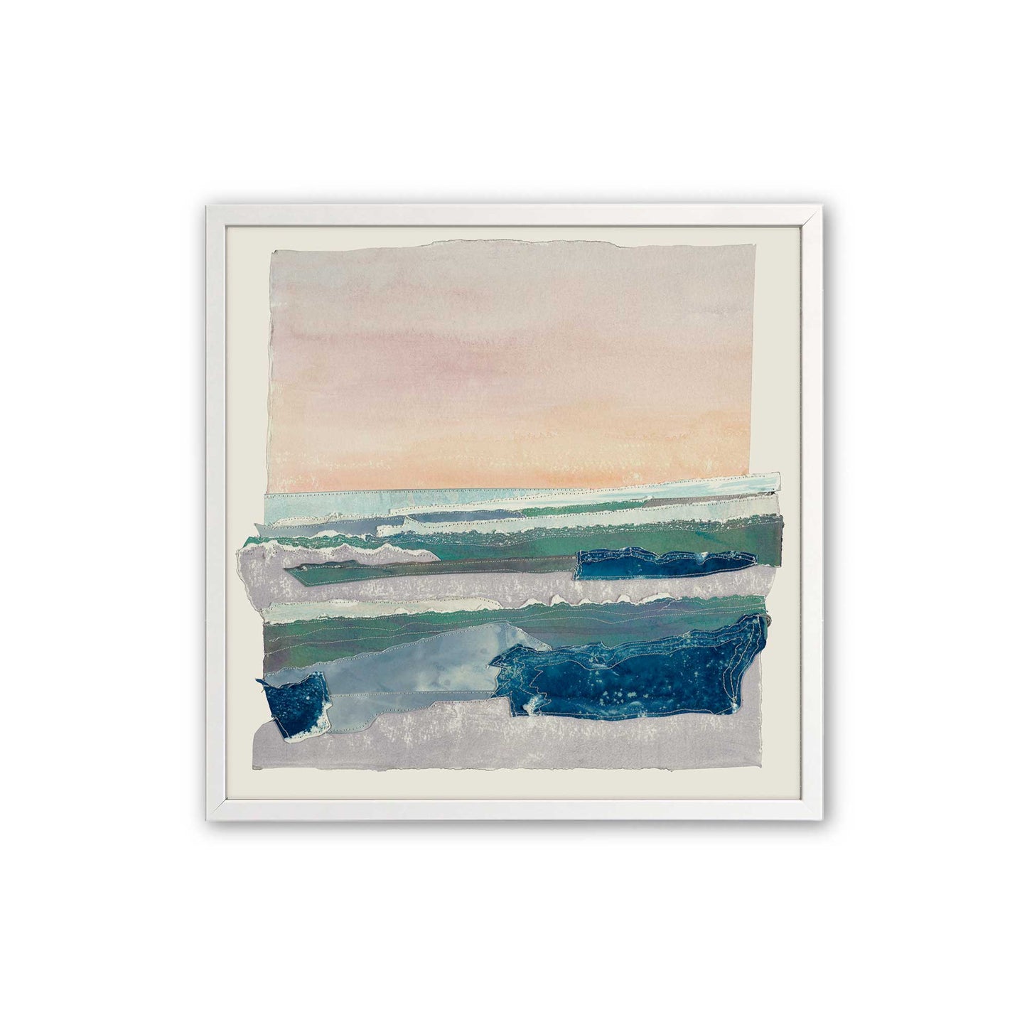 [Color:Opaque White], Picture of art in a Opaque White frame