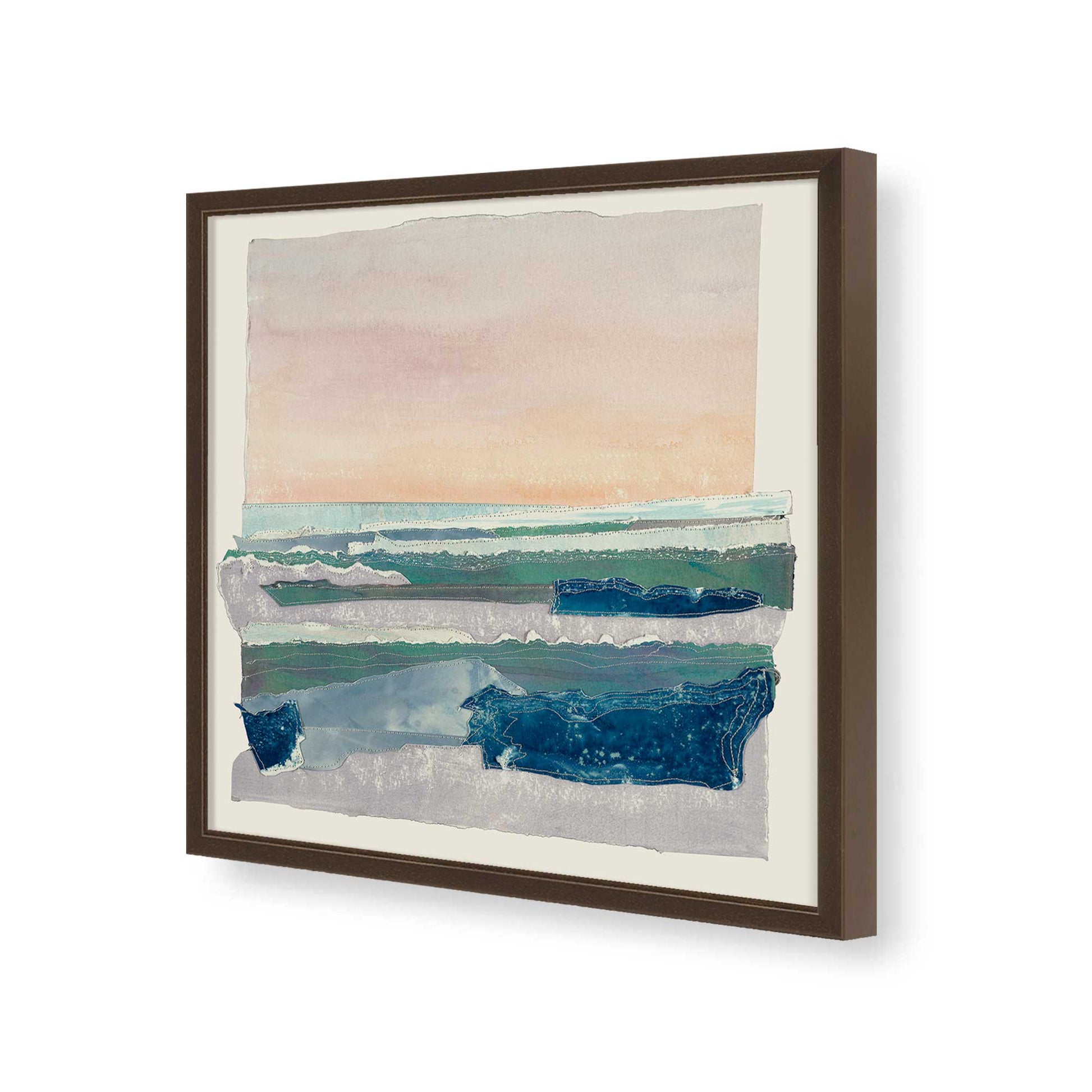 [Color:Espresso], Picture of art in a Espresso frame of the corner