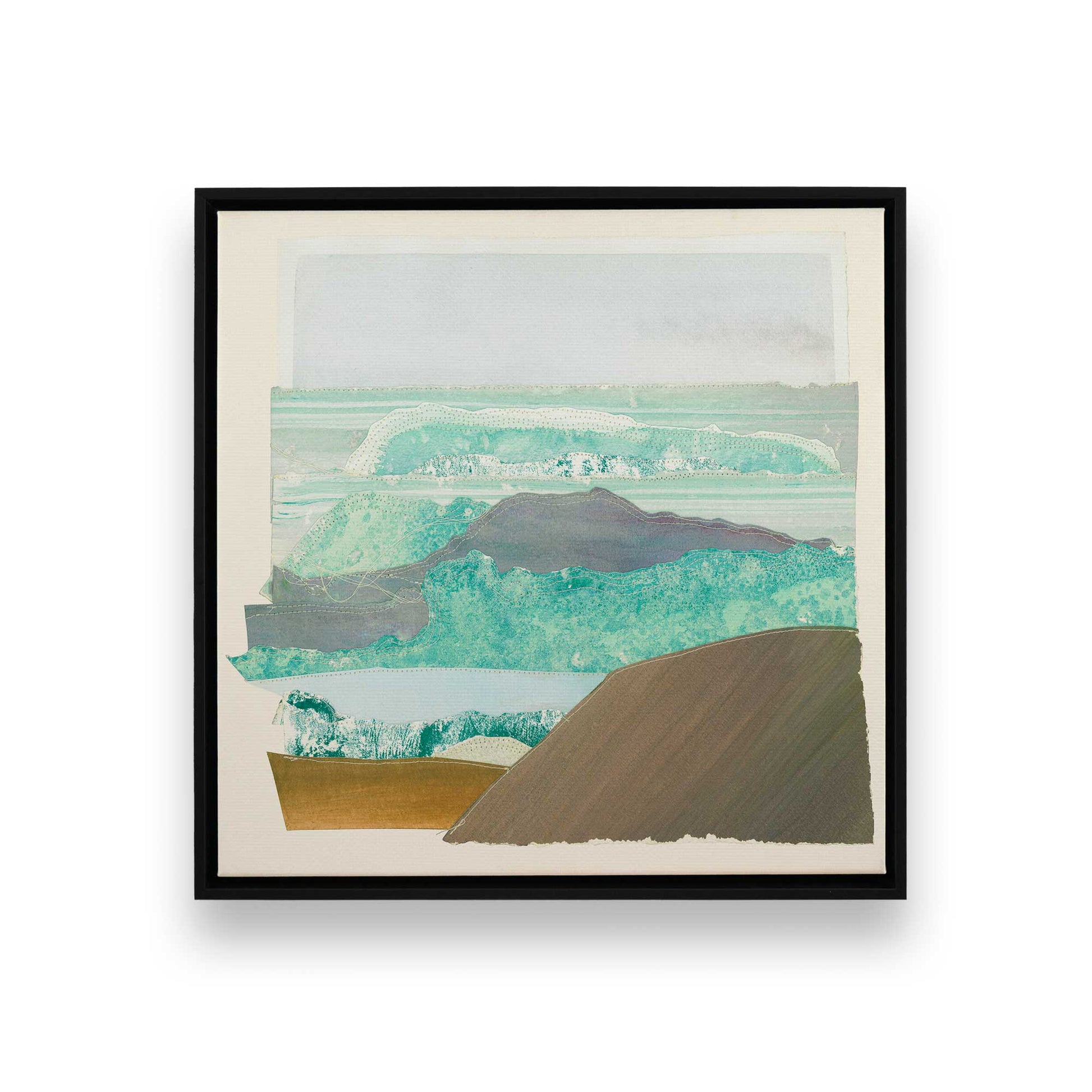 [Color:Satin Black], Picture of art in a Satin Black frame