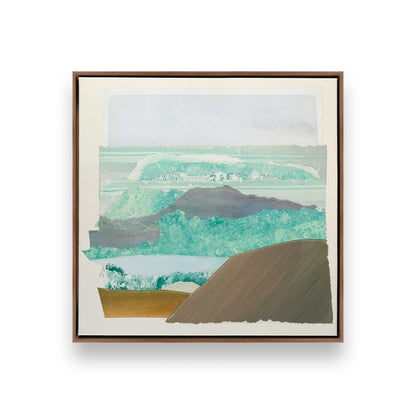 [Color:Walnut], Picture of art in a Walnut frame