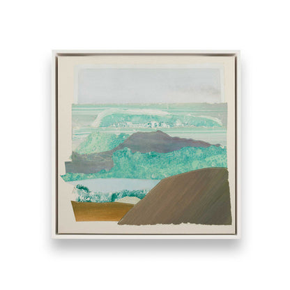 [Color:Opaque White], Picture of art in a White frame
