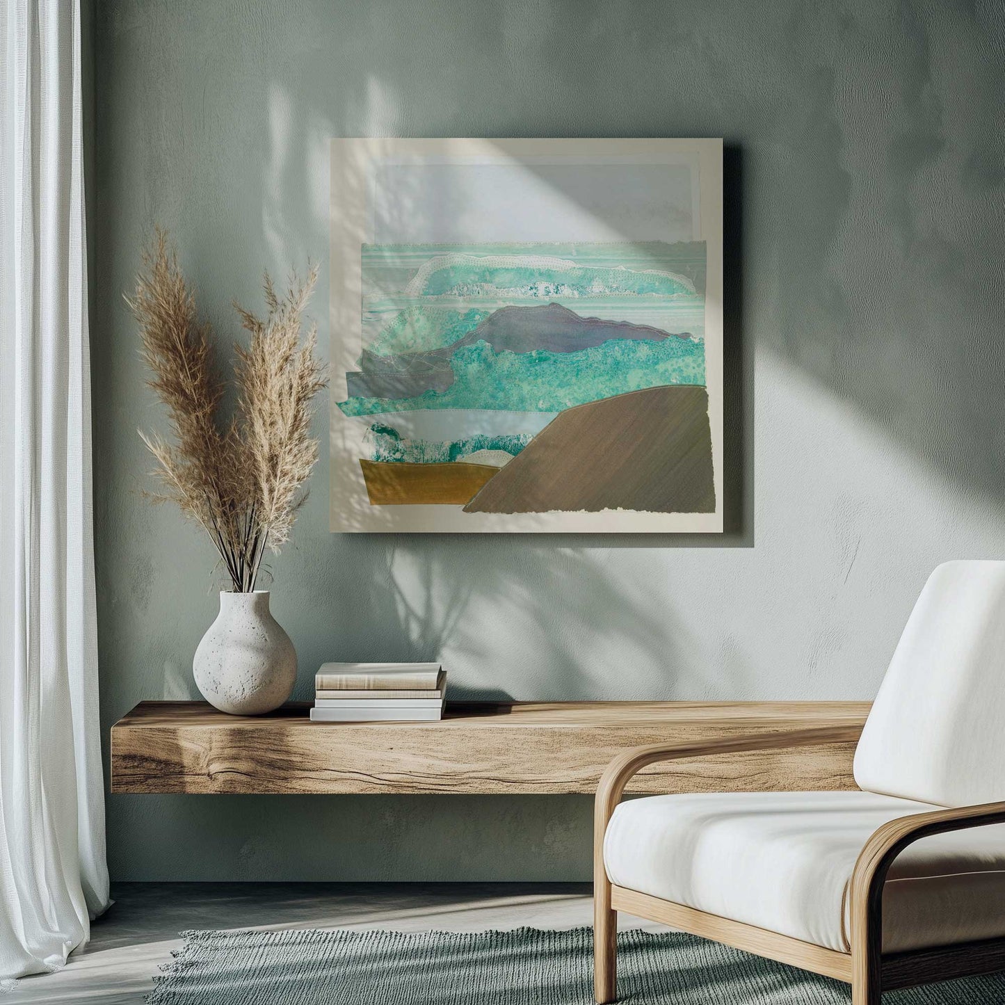 Picture of art in a room