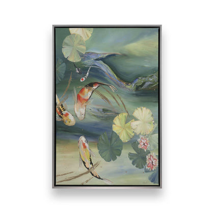 [Color:Polished Chrome], Picture of art in a Polished Chrome frame
