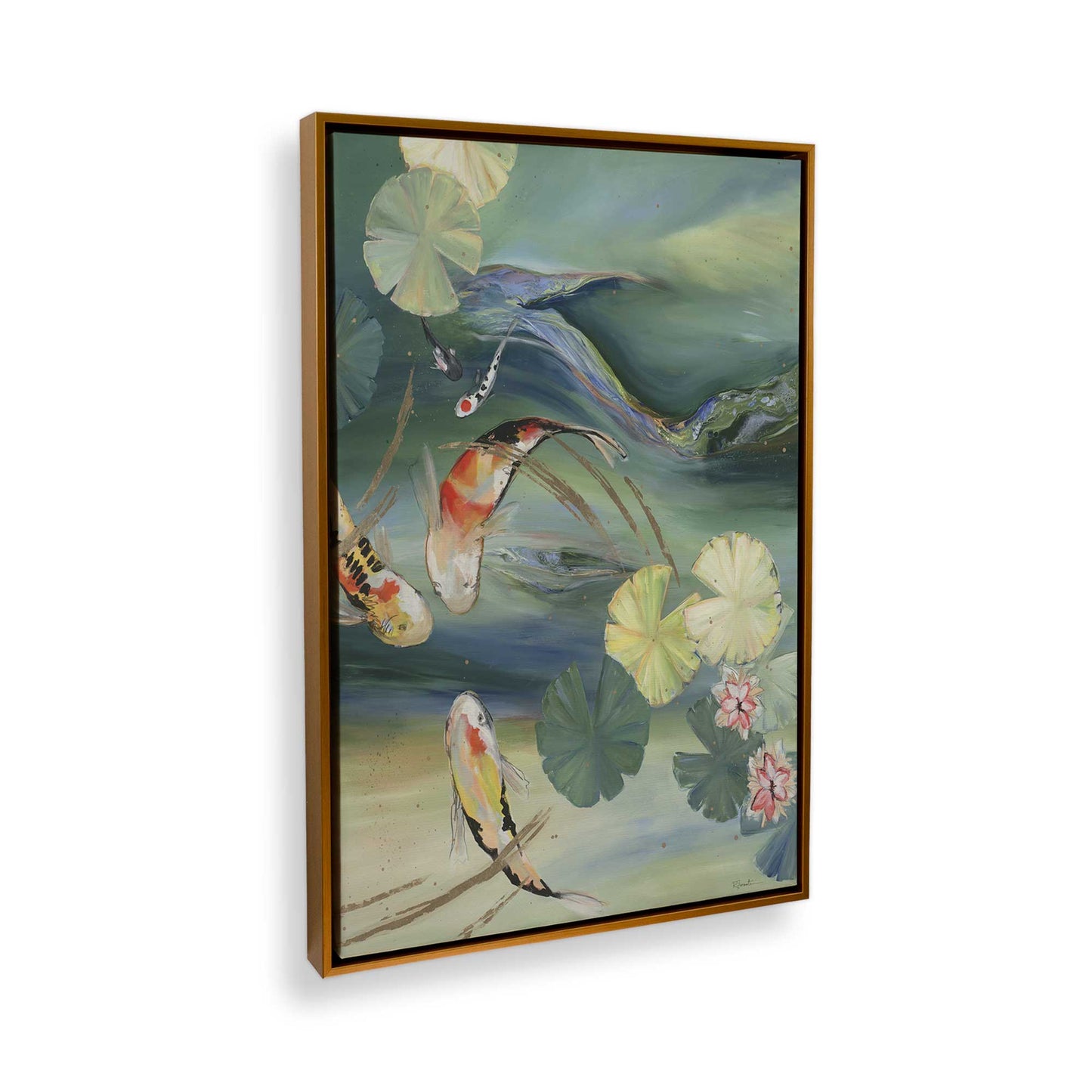 [Color:Polished Gold], Picture of the corner of the art