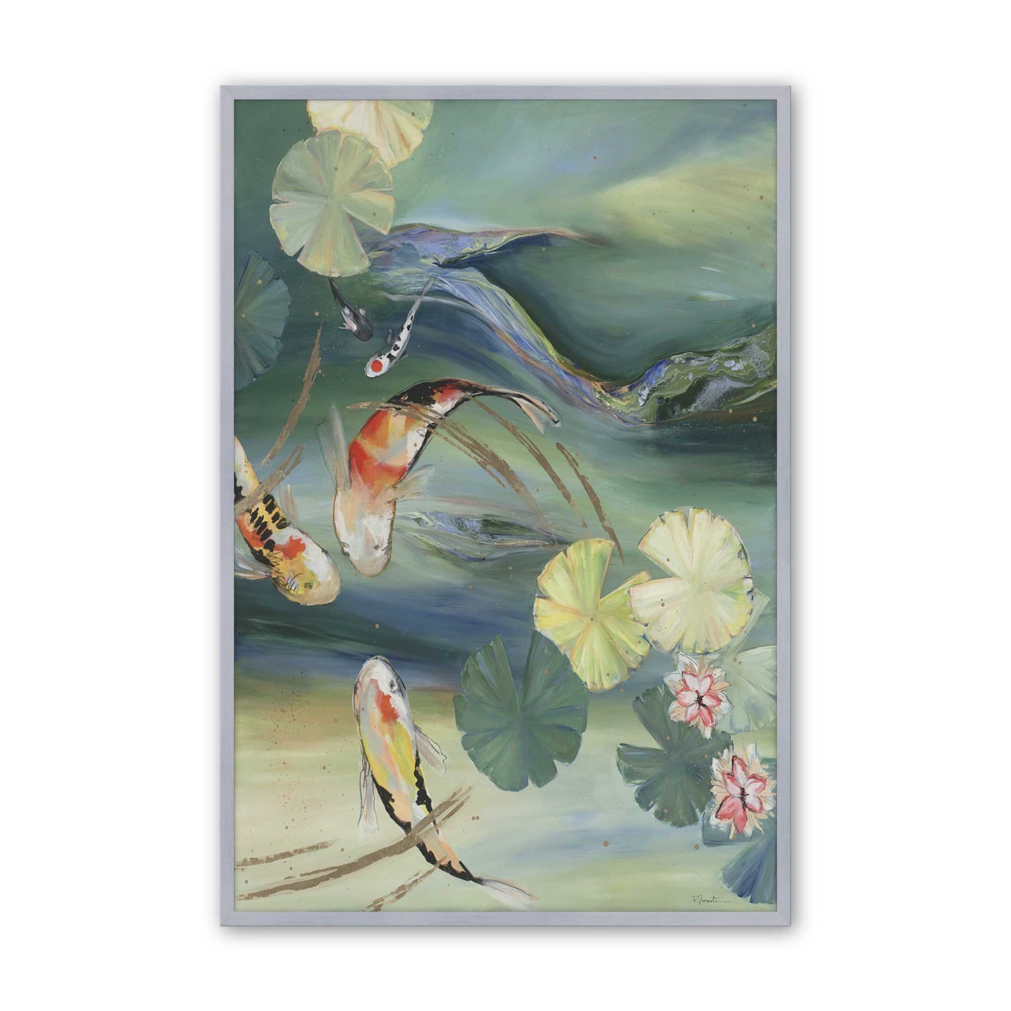 [Color:Polished Chrome], Picture of art in a Polished Chrome frame