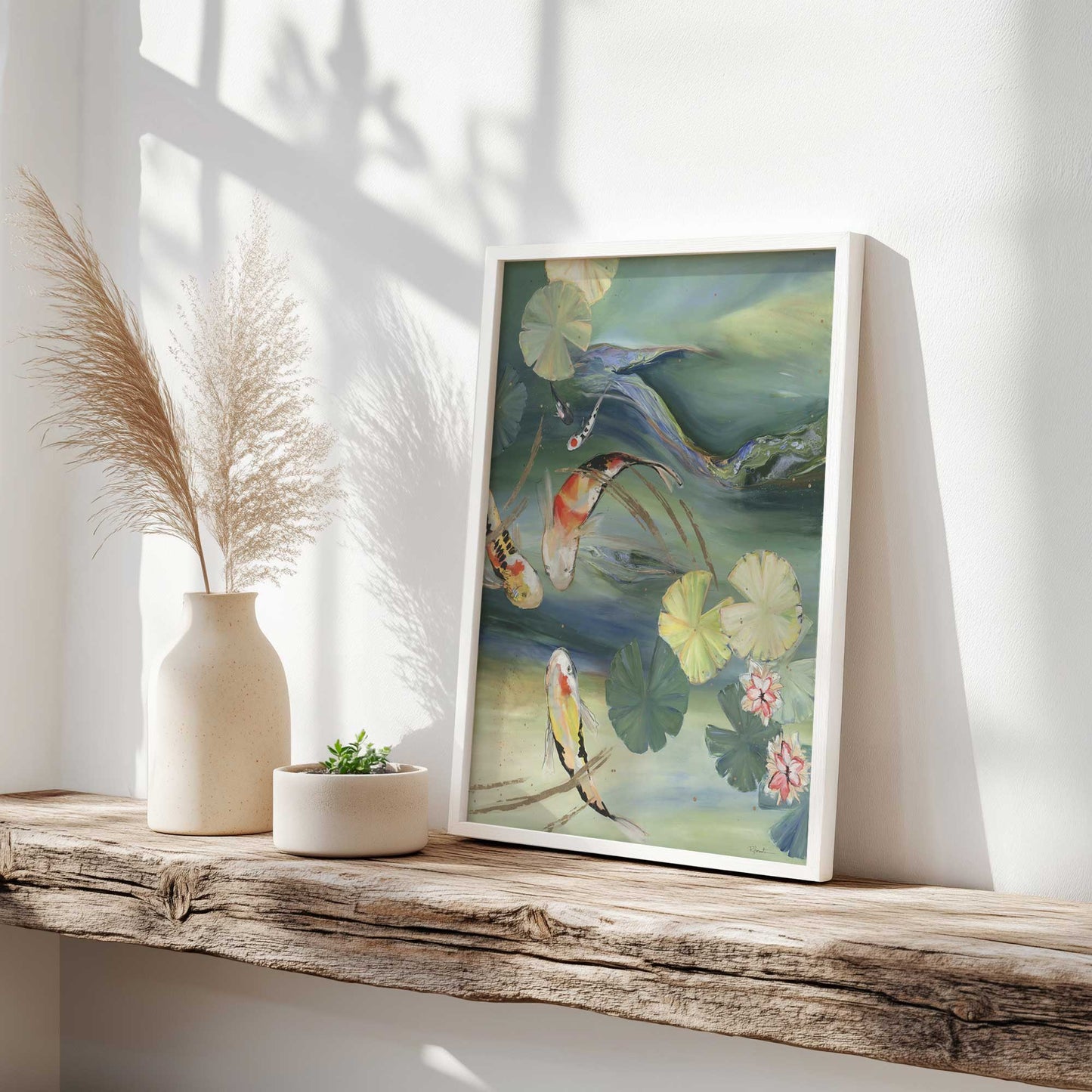 Picture of art in a room