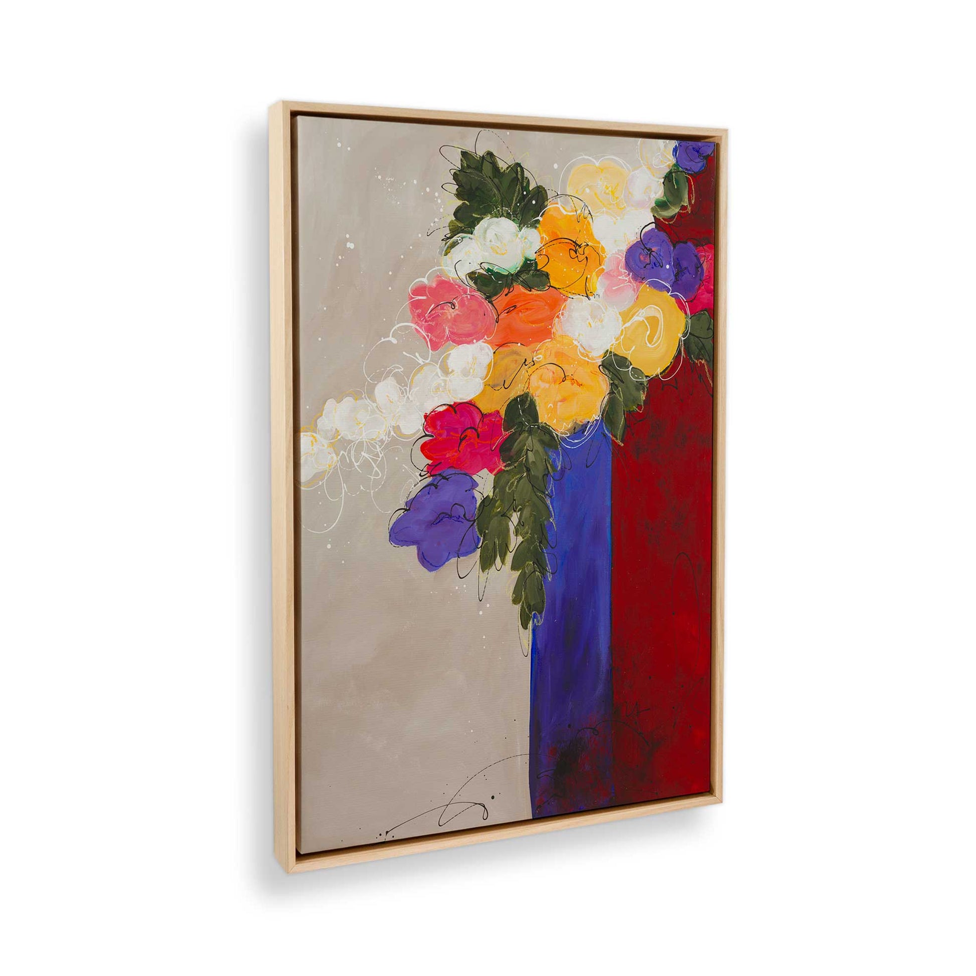[Color:American Maple], Picture of the corner of the art