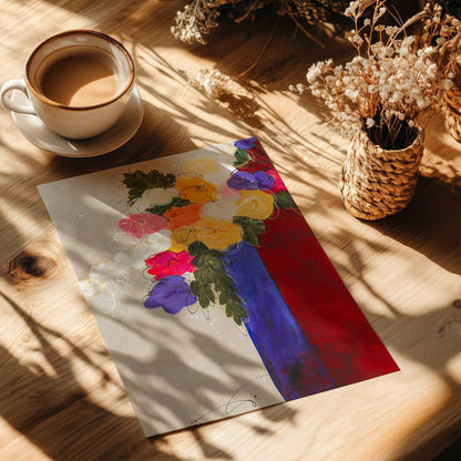 [Color:Rolled Print], Picture of close up of art