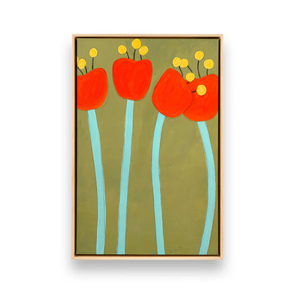 [Color:American Maple], Picture of art in a American Maple frame
