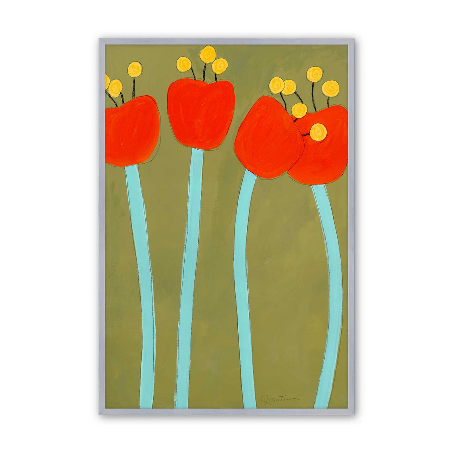 [Color:Polished Chrome], Picture of art in a Polished Chrome frame