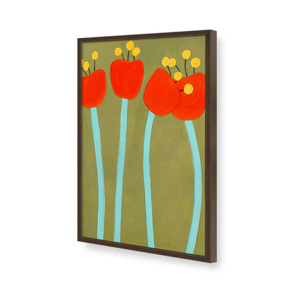 [Color:Belvinder Brown], Picture of art in a Belvinder Brown frame of the corner