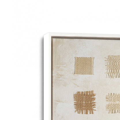 [Color:Opaque White], Picture of art in a White frame at an angle