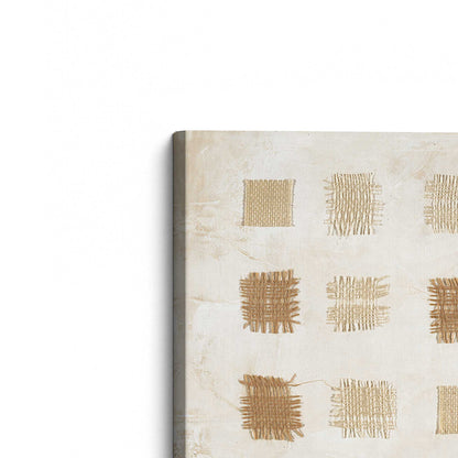[Color:Stretched Canvas], Picture of the corner of the art