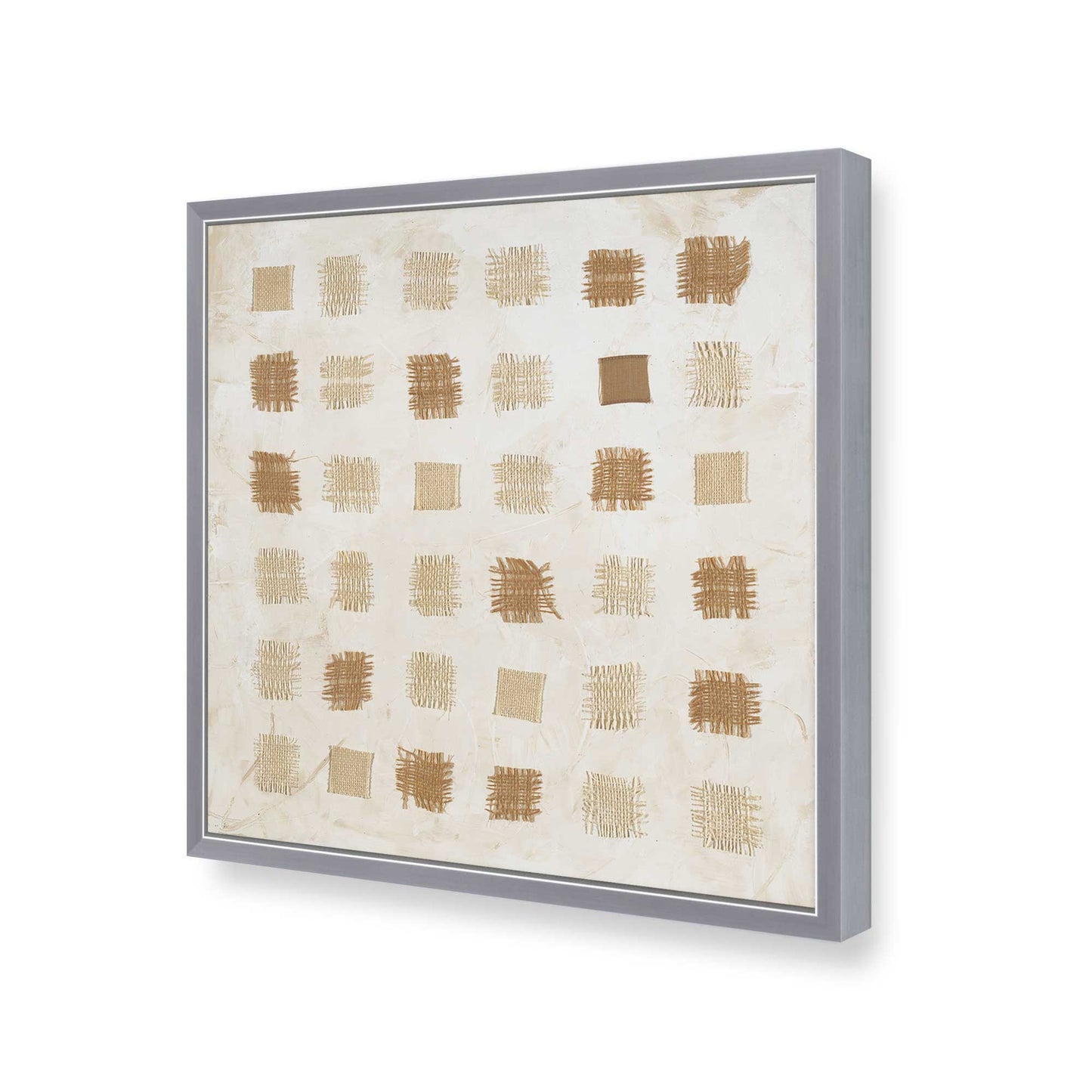[Color:Polished Chrome], Picture of art in a Polished Chrome frame of the corner