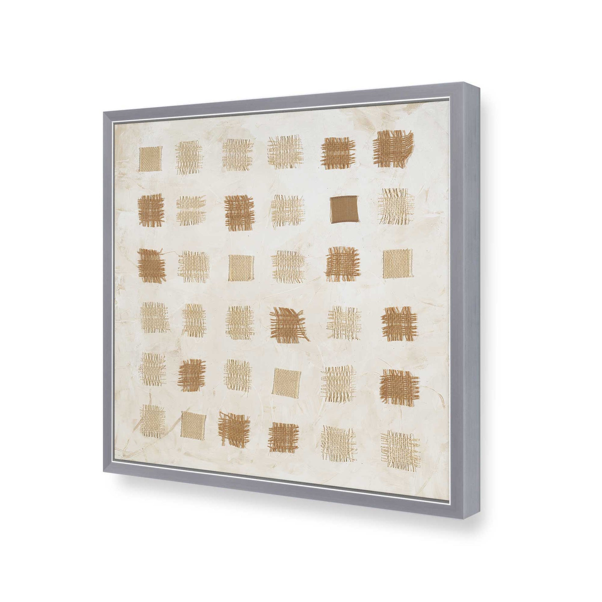 [Color:Polished Chrome], Picture of art in a Polished Chrome frame of the corner