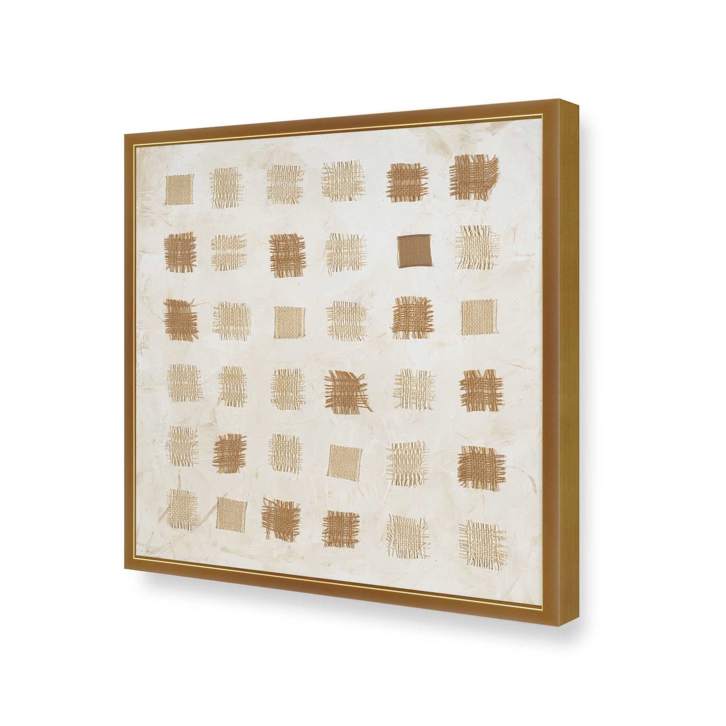 [Color:Polished Gold], Picture of art in a Polished Gold frame of the corner