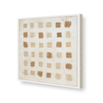 [Color:Opaque White], Picture of art in a Opaque White frame of the corner