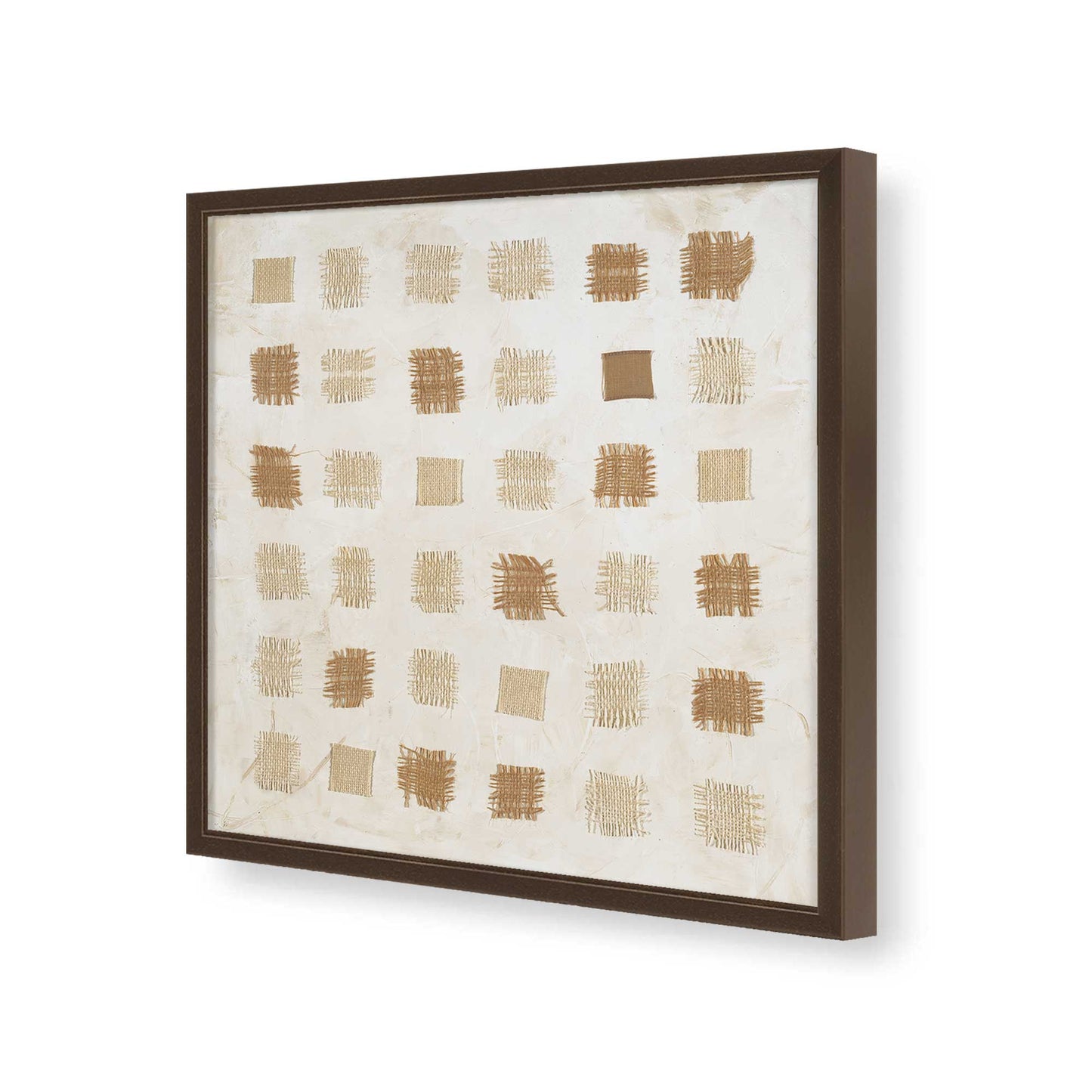 [Color:Espresso], Picture of art in a Espresso frame of the corner