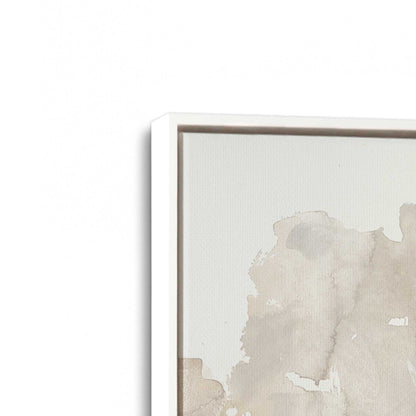 [Color:Opaque White], Picture of art in a White frame at an angle