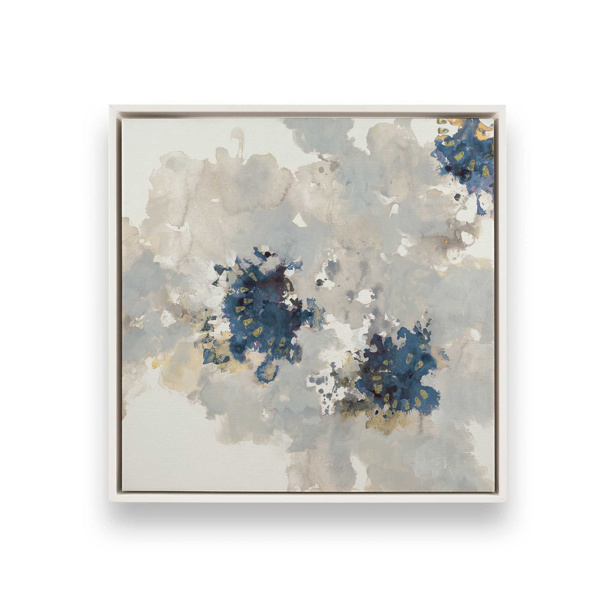 [Color:Opaque White], Picture of art in a White frame