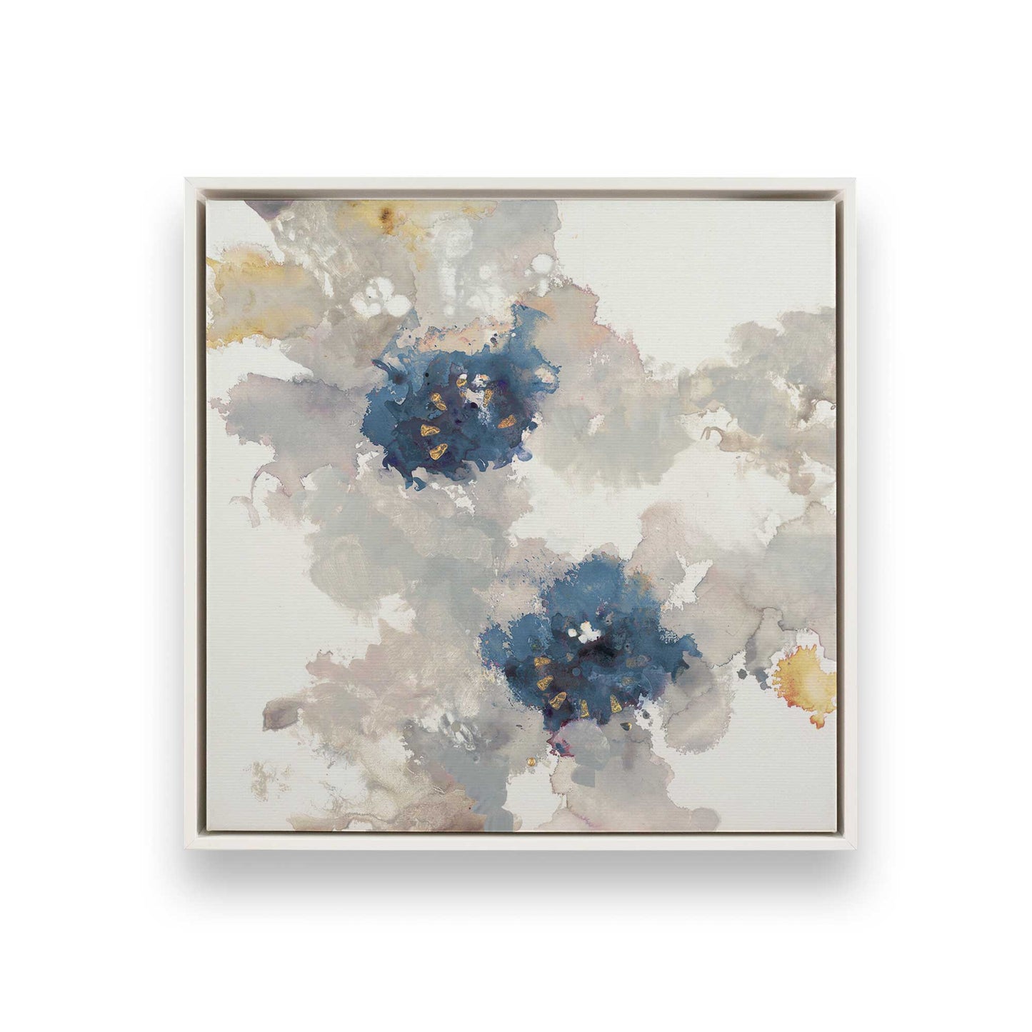 [Color:Opaque White], Picture of art in a White frame