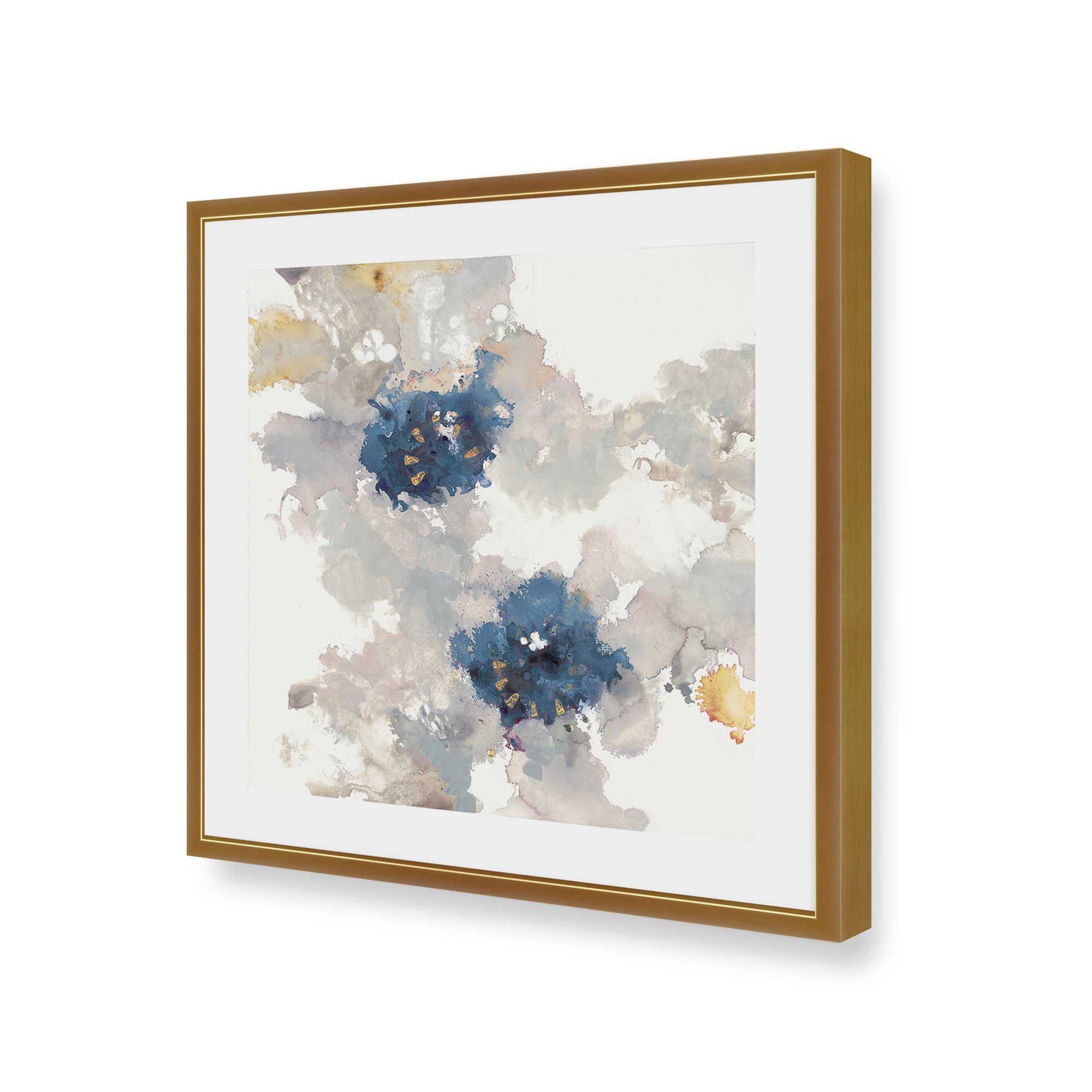 [Color:Polished Gold], Picture of art in a Polished Gold frame of the corner