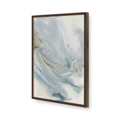 [Color:Brown], Picture of art in a Brown frame of the corner