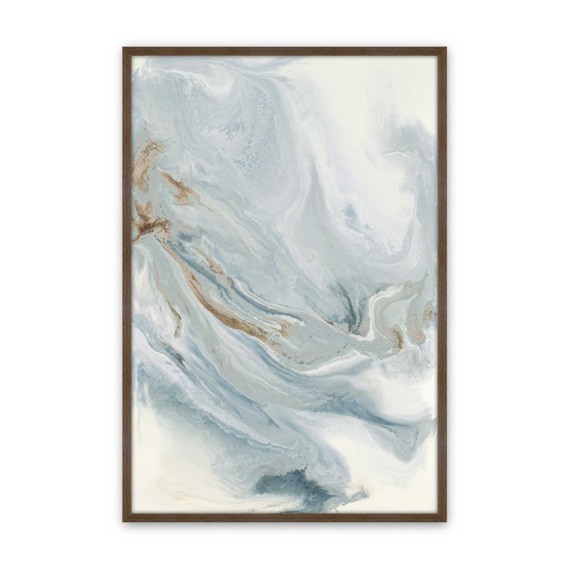 [Color:Walnut], Picture of art in a Walnut frame