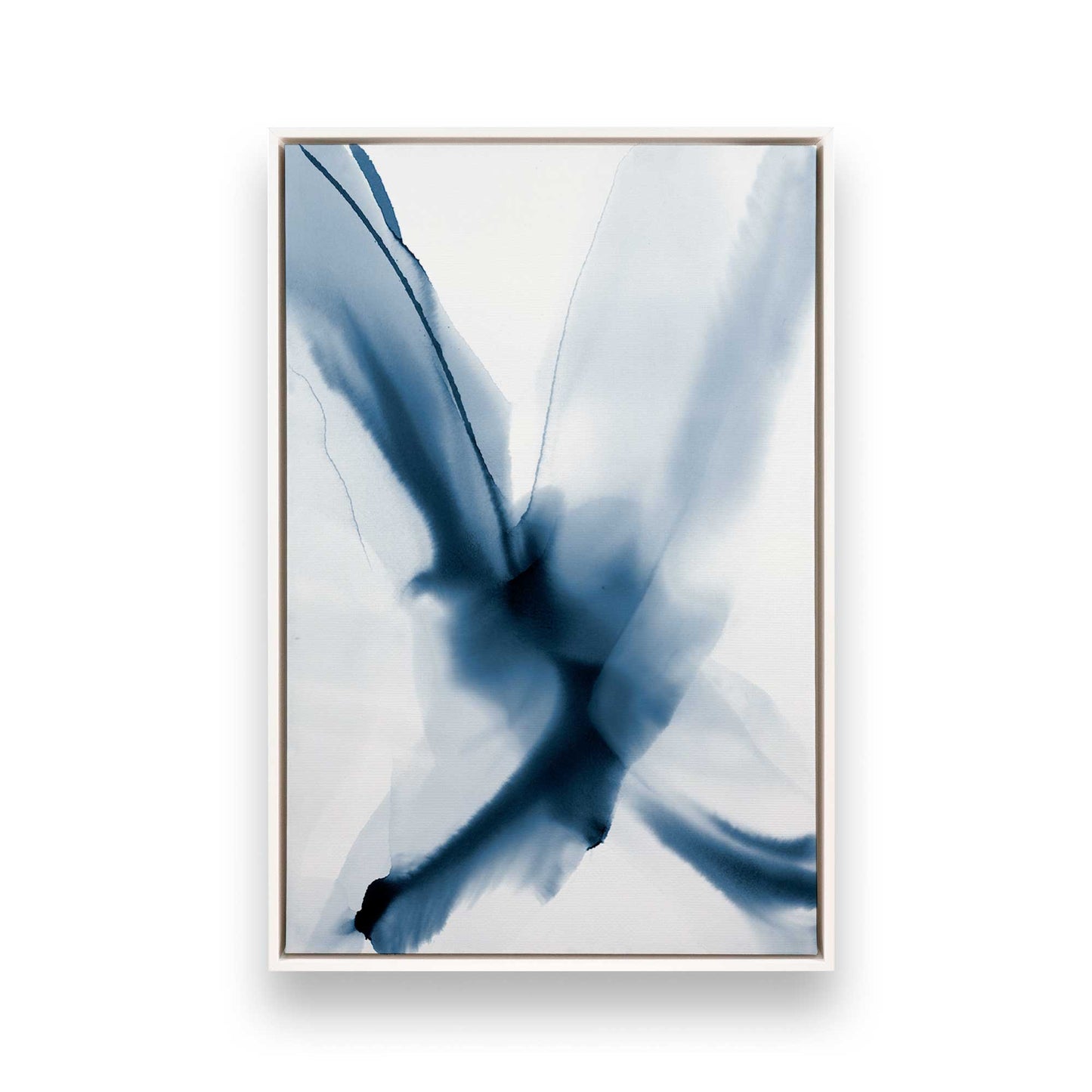 [Color:Opaque White], Picture of art in a White frame