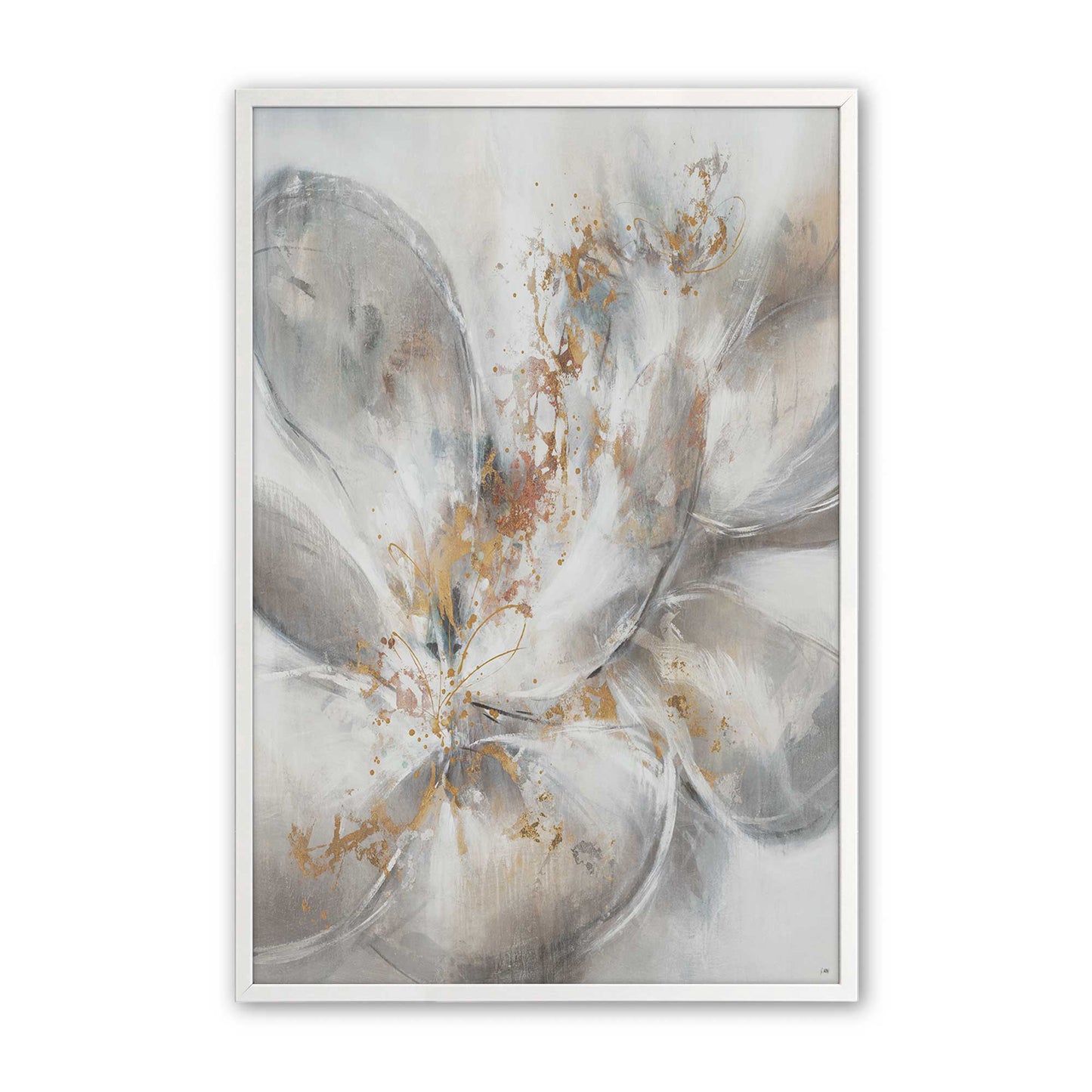 [Color:Opaque White], Picture of art in a Opaque White frame