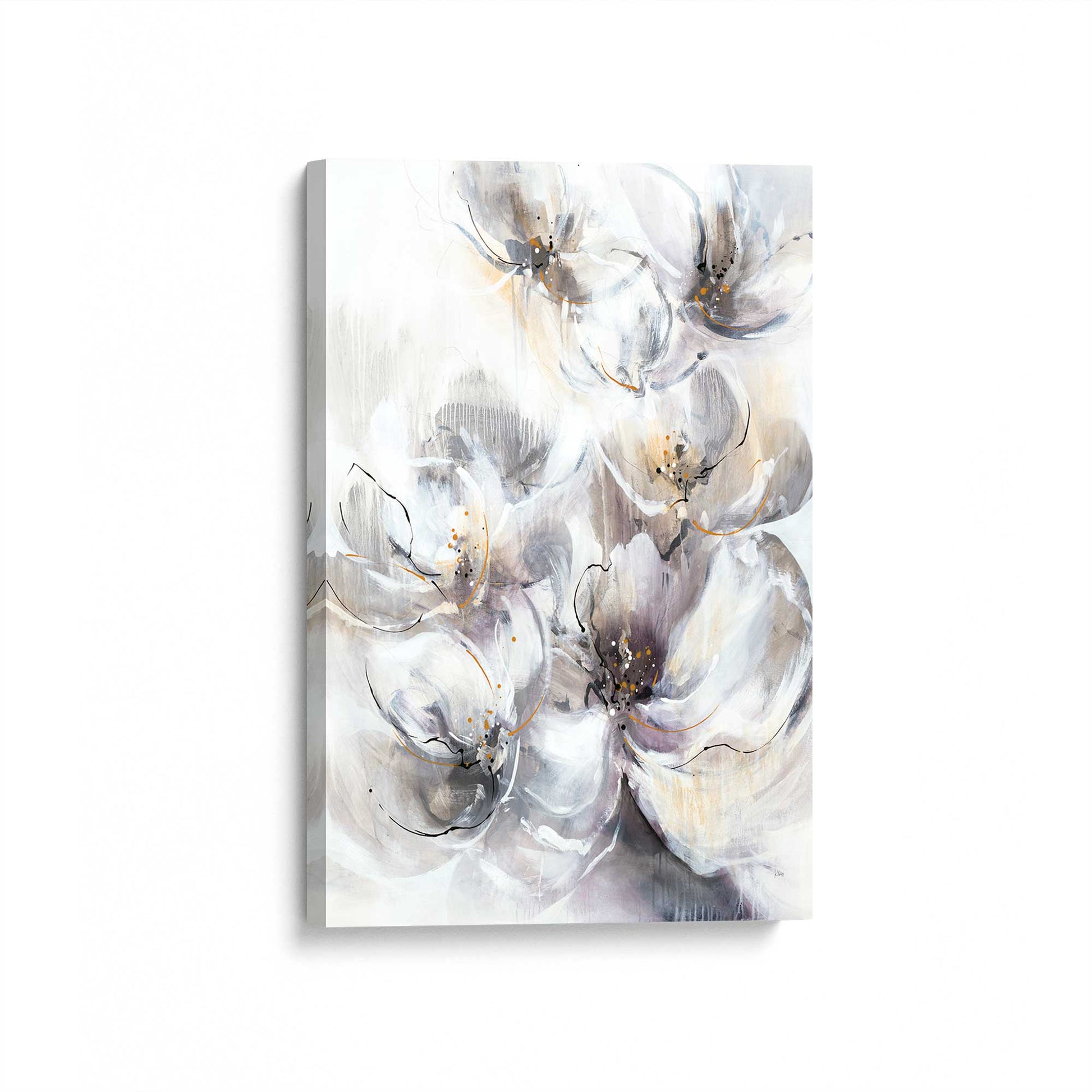 [Color:Stretched Canvas], Picture of art at an angle