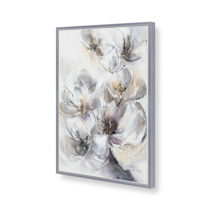 [Color:Polished Chrome], Picture of art in a Polished Chrome frame of the corner