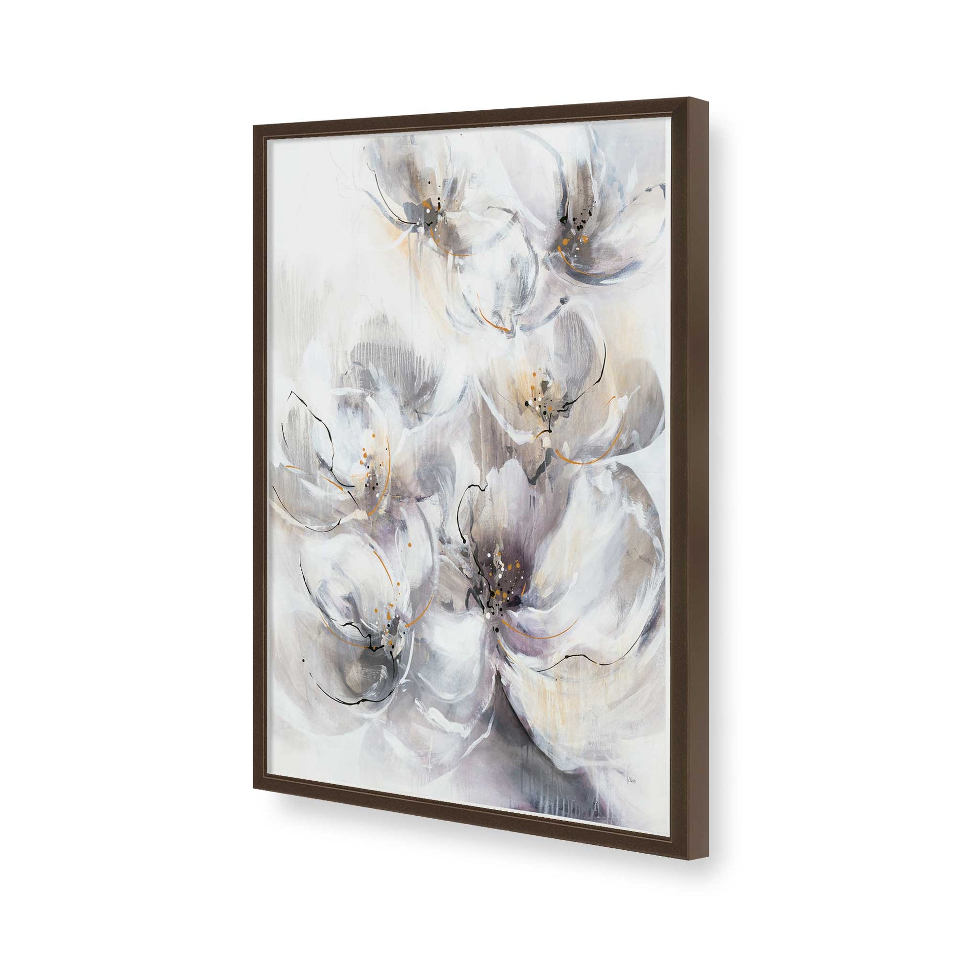 [Color:Belvinder Brown], Picture of art in a Belvinder Brown frame of the corner