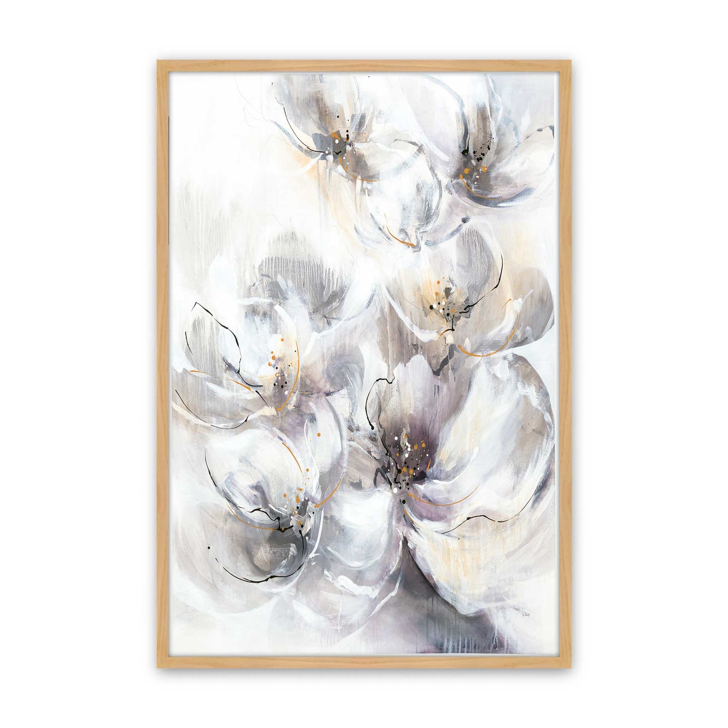 [Color:American Maple], Picture of art in a American Maple frame