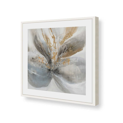 [Color:Opaque White], Picture of art in a Opaque White frame of the corner