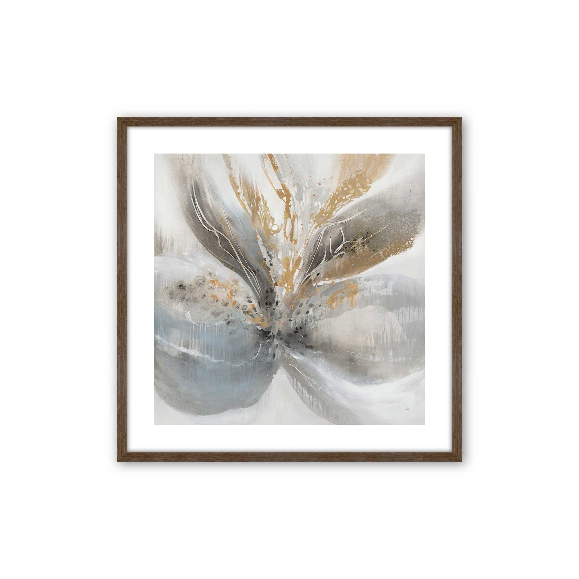 [Color:Walnut], Picture of art in a Walnut frame