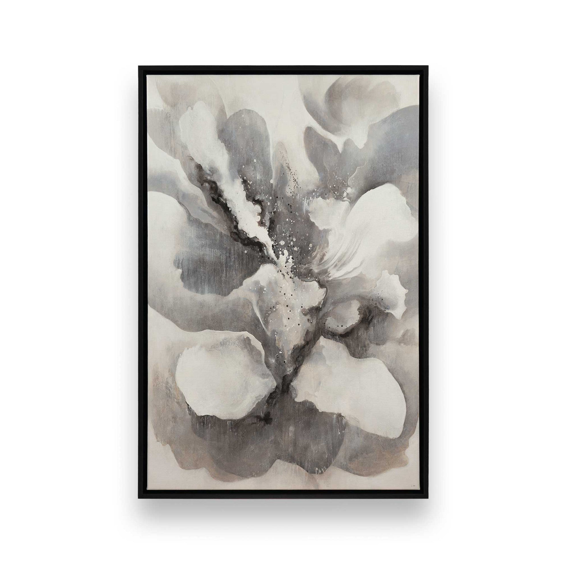 [Color:Satin Black], Picture of art in a Satin Black frame