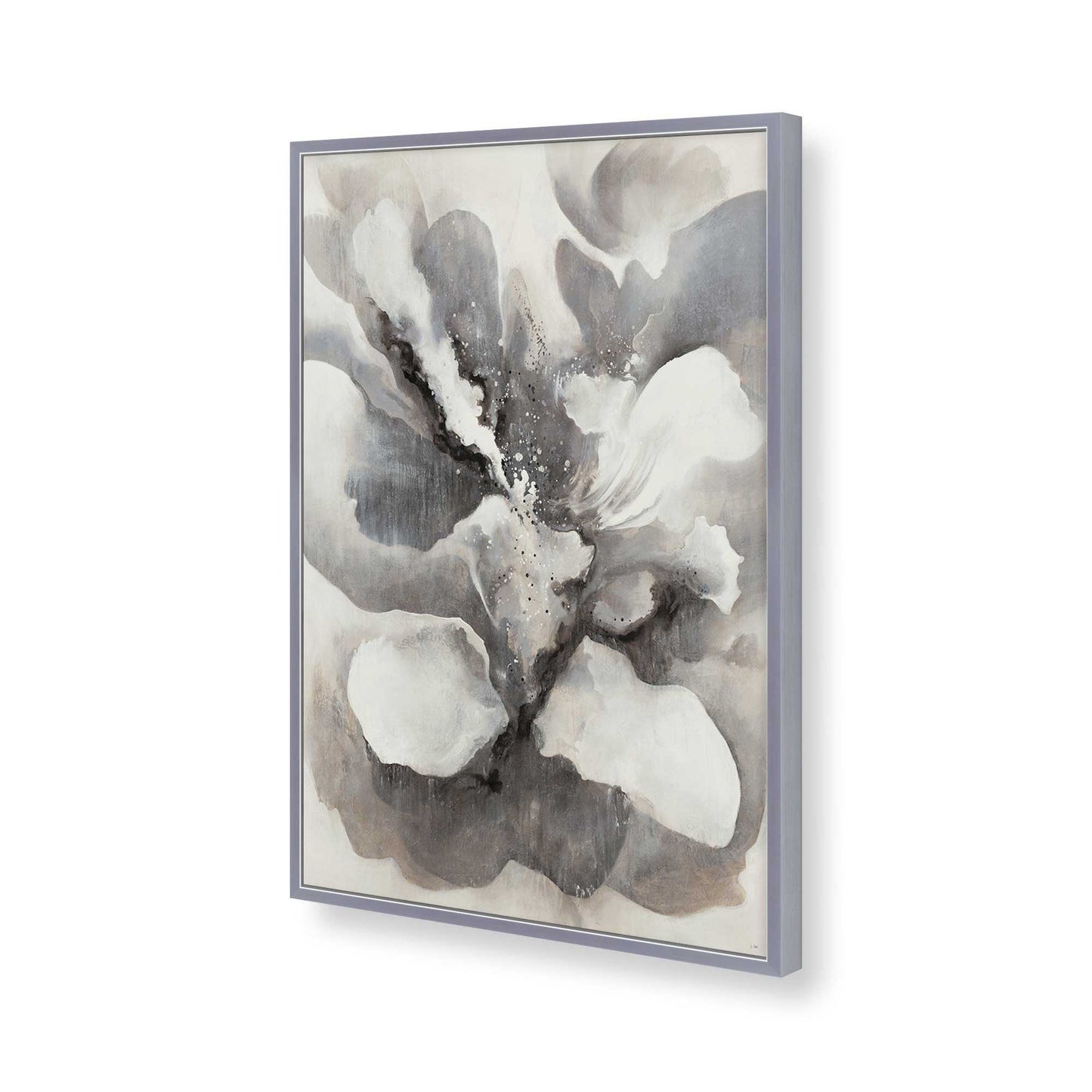 [Color:Polished Chrome], Picture of art in a Polished Chrome frame of the corner