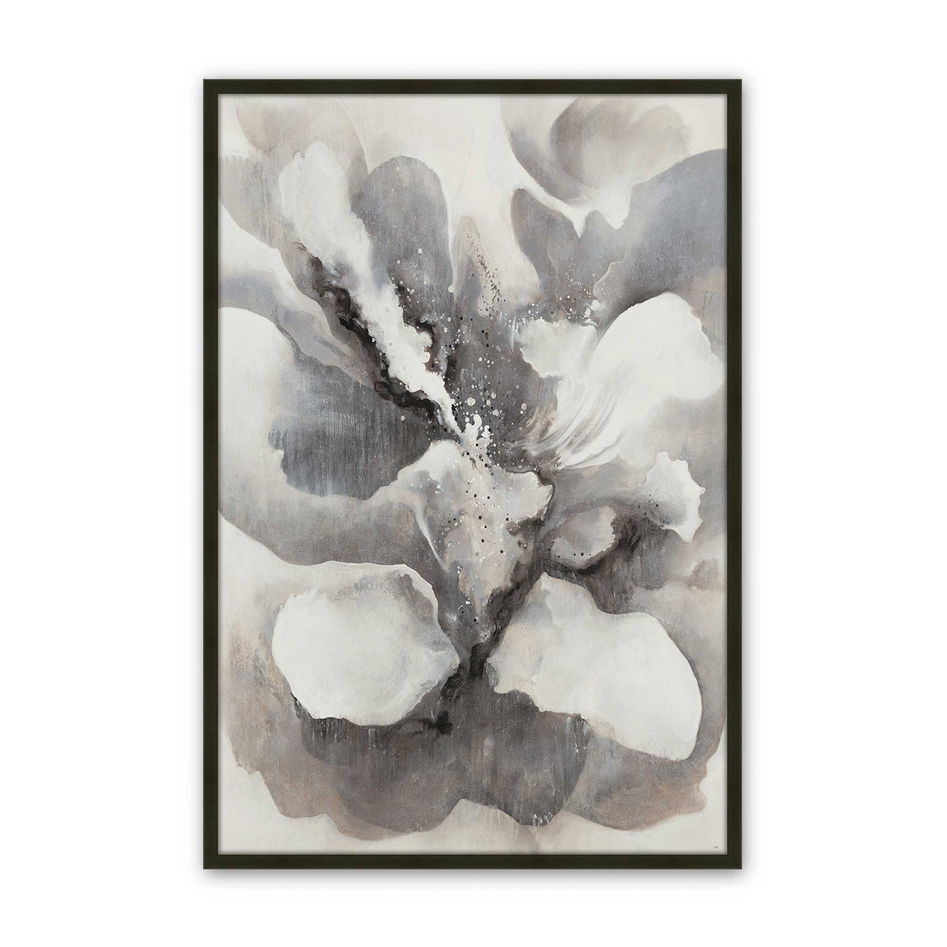 [Color:Satin Black], Picture of art in a Satin Black frame