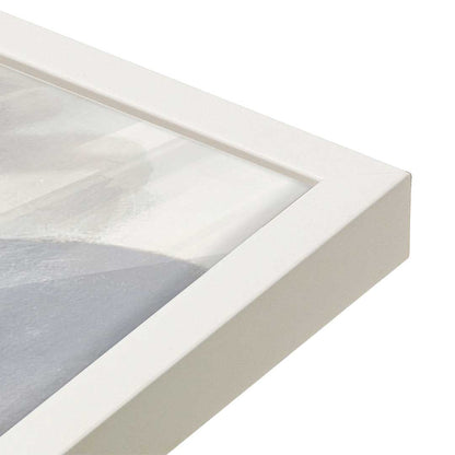 [Color:Opaque White], Picture of art in a Opaque White frame at an angle