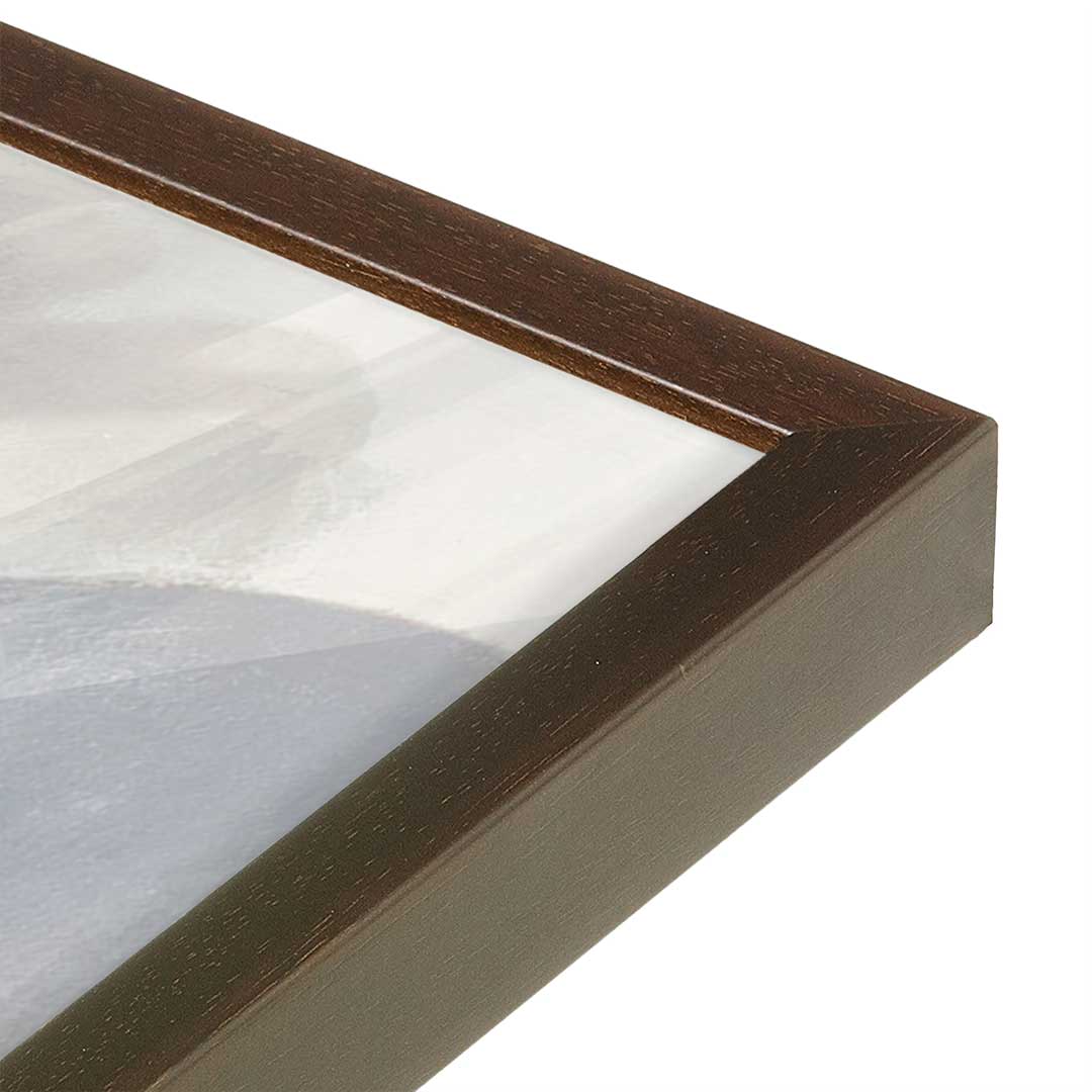 [Color:Belvinder Brown], Picture of art in a Belvinder Brown frame at an angle
