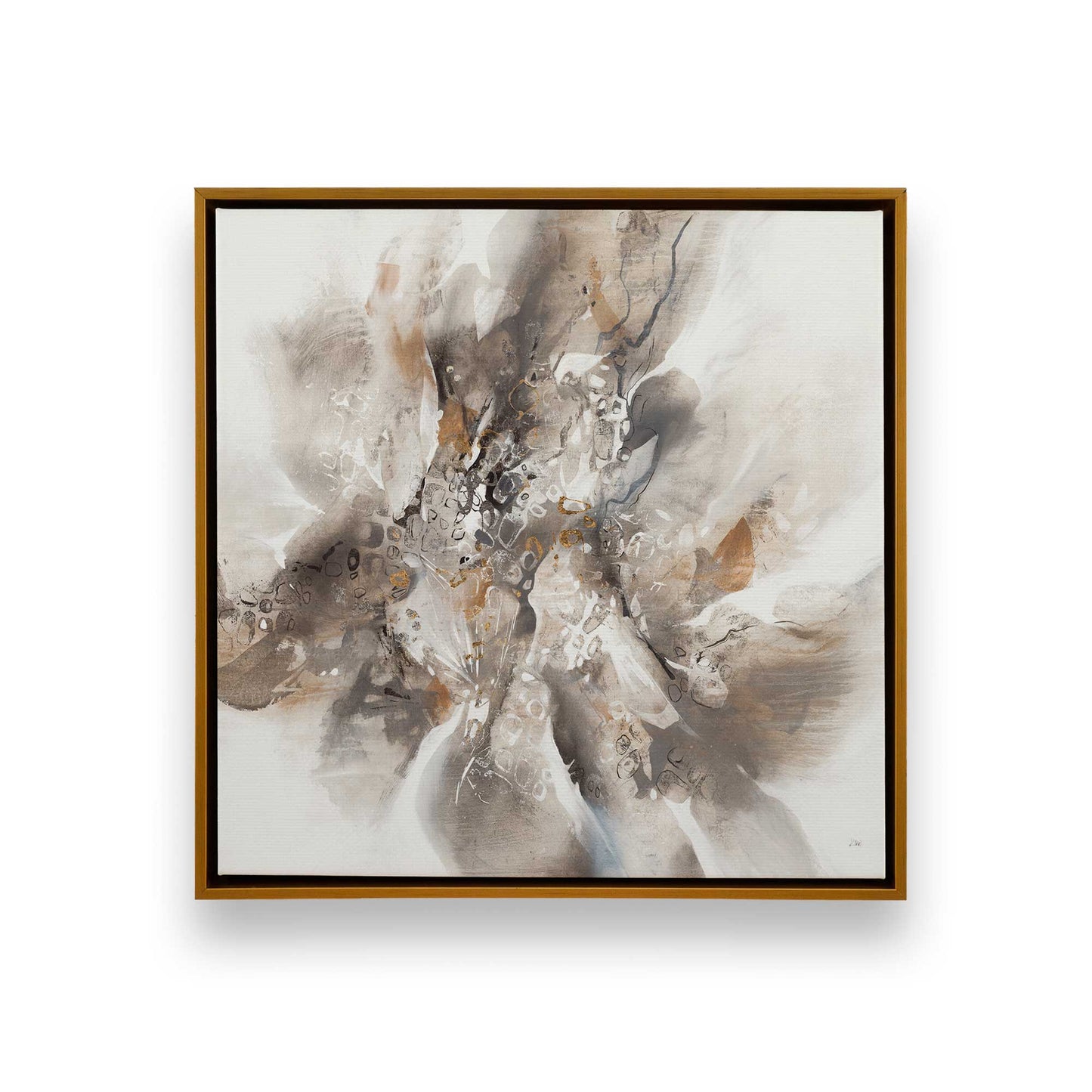 [Color:Polished Gold], Picture of art in a Polished Gold frame
