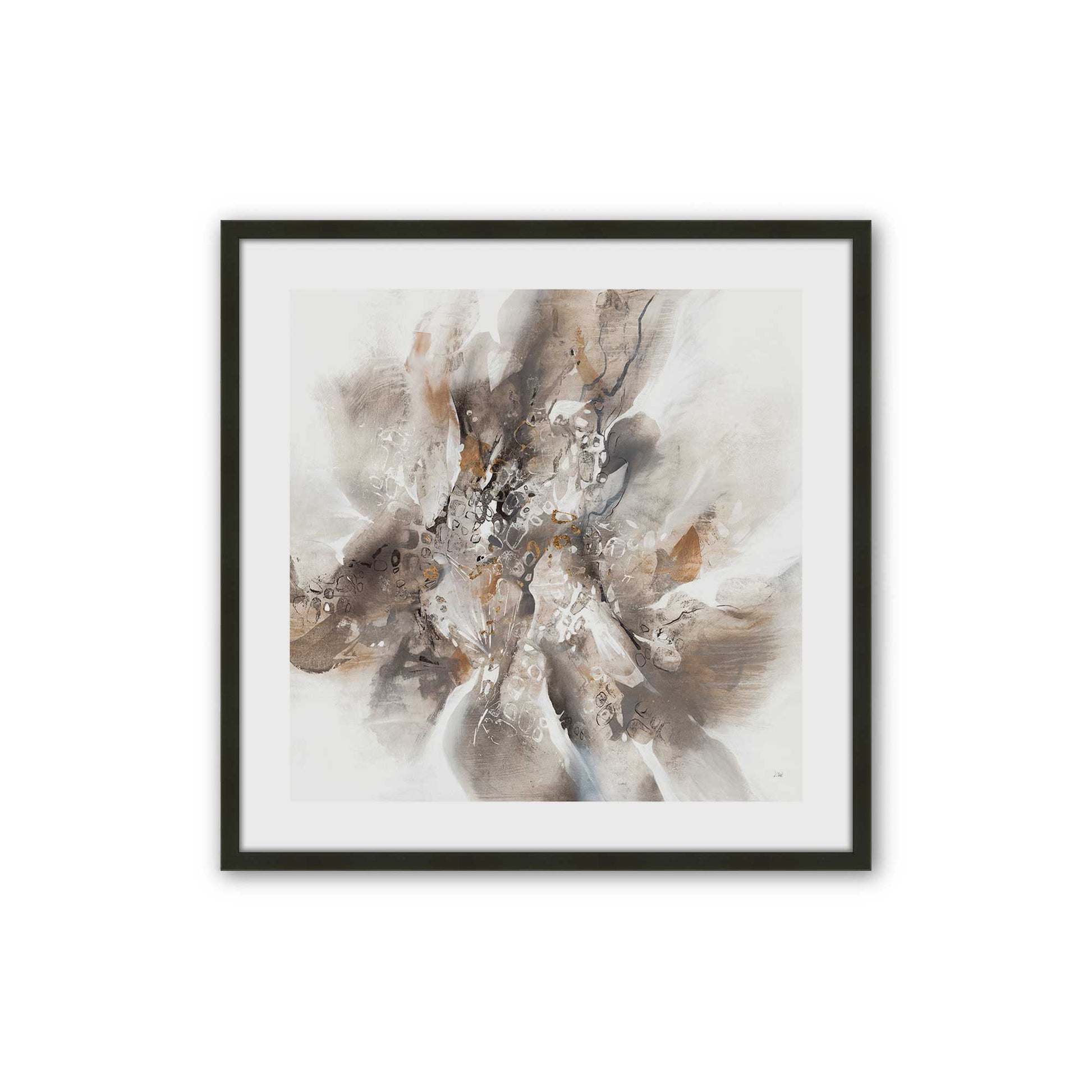 [Color:Satin Black], Picture of art in a Satin Black frame