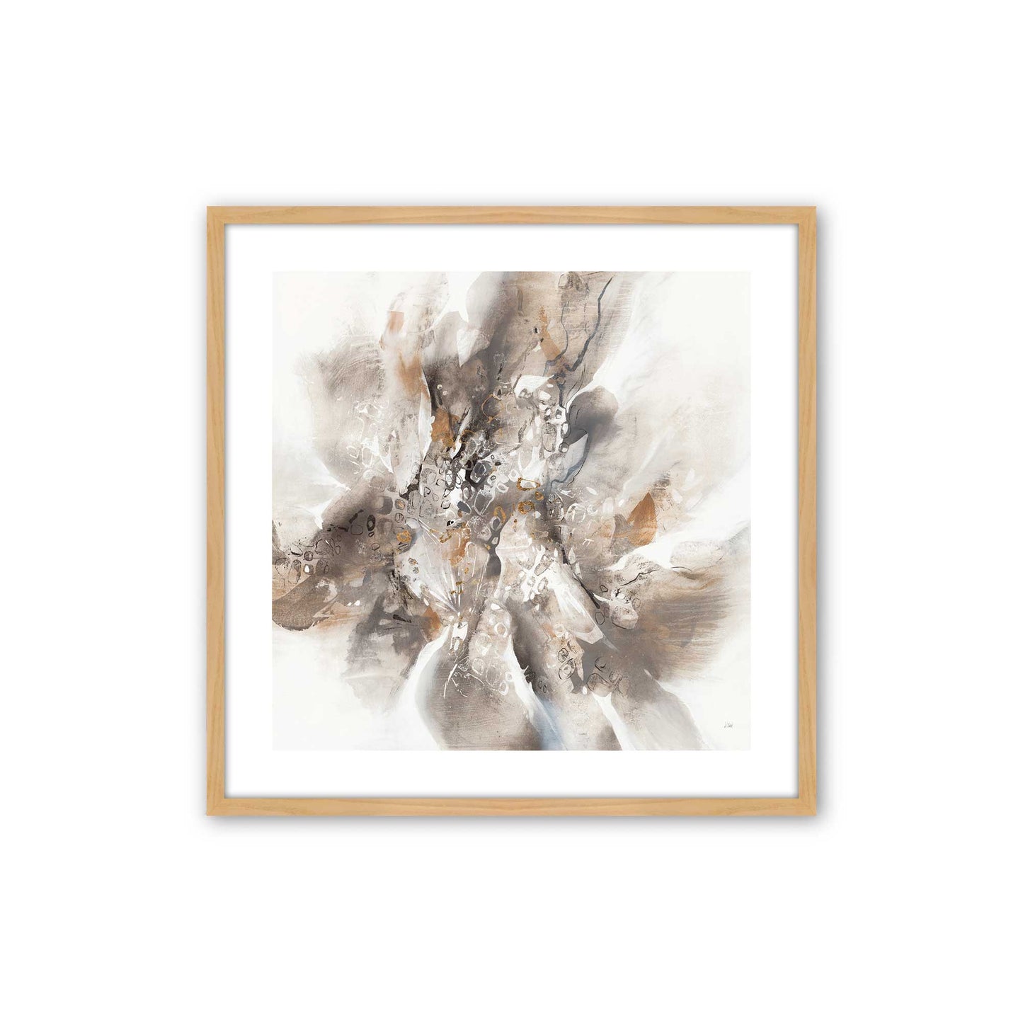 [Color:American Maple], Picture of art in a American Maple frame