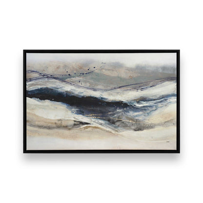 [Color:Satin Black], Picture of art in a Satin Black frame
