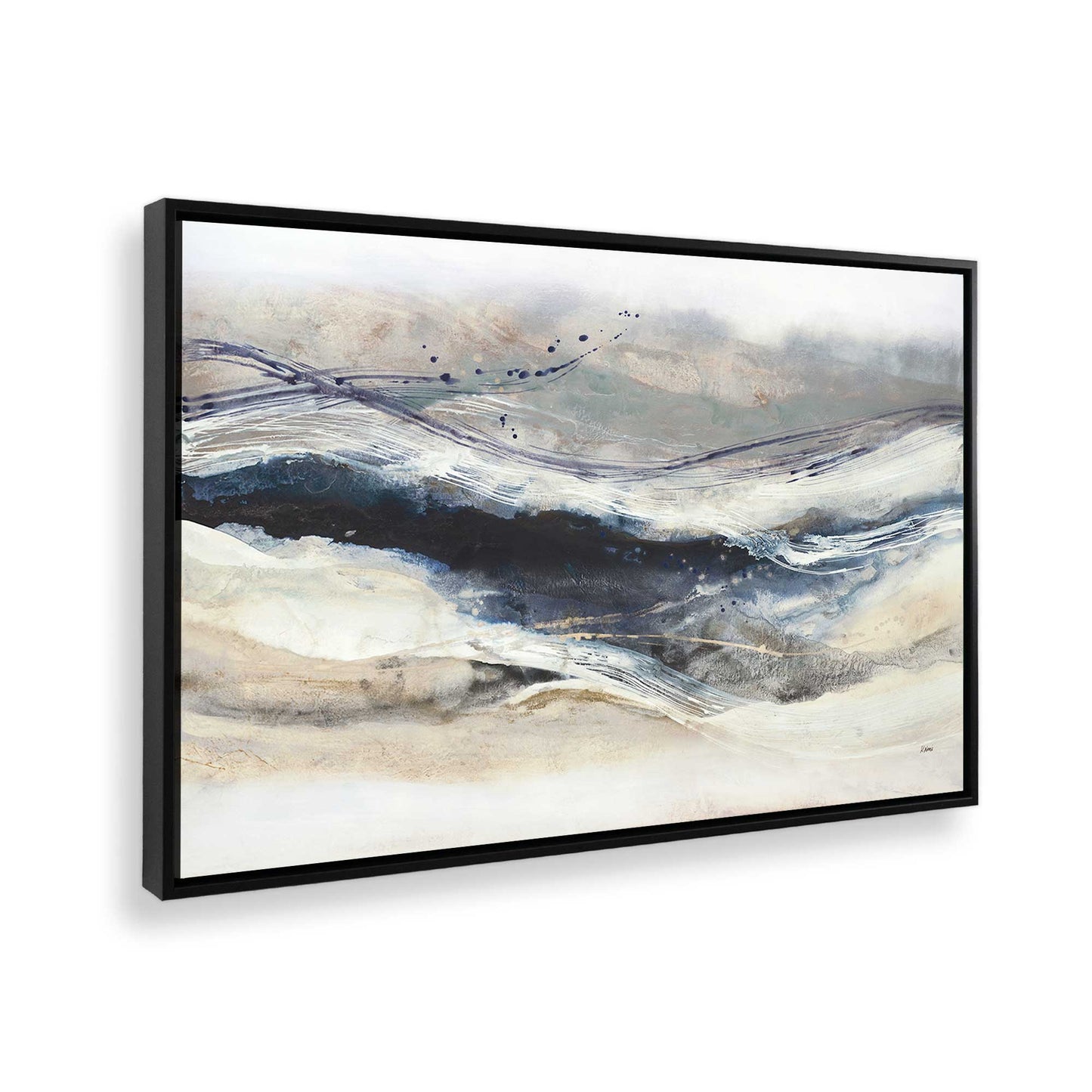 [Color:Satin Black], Picture of the corner of the art